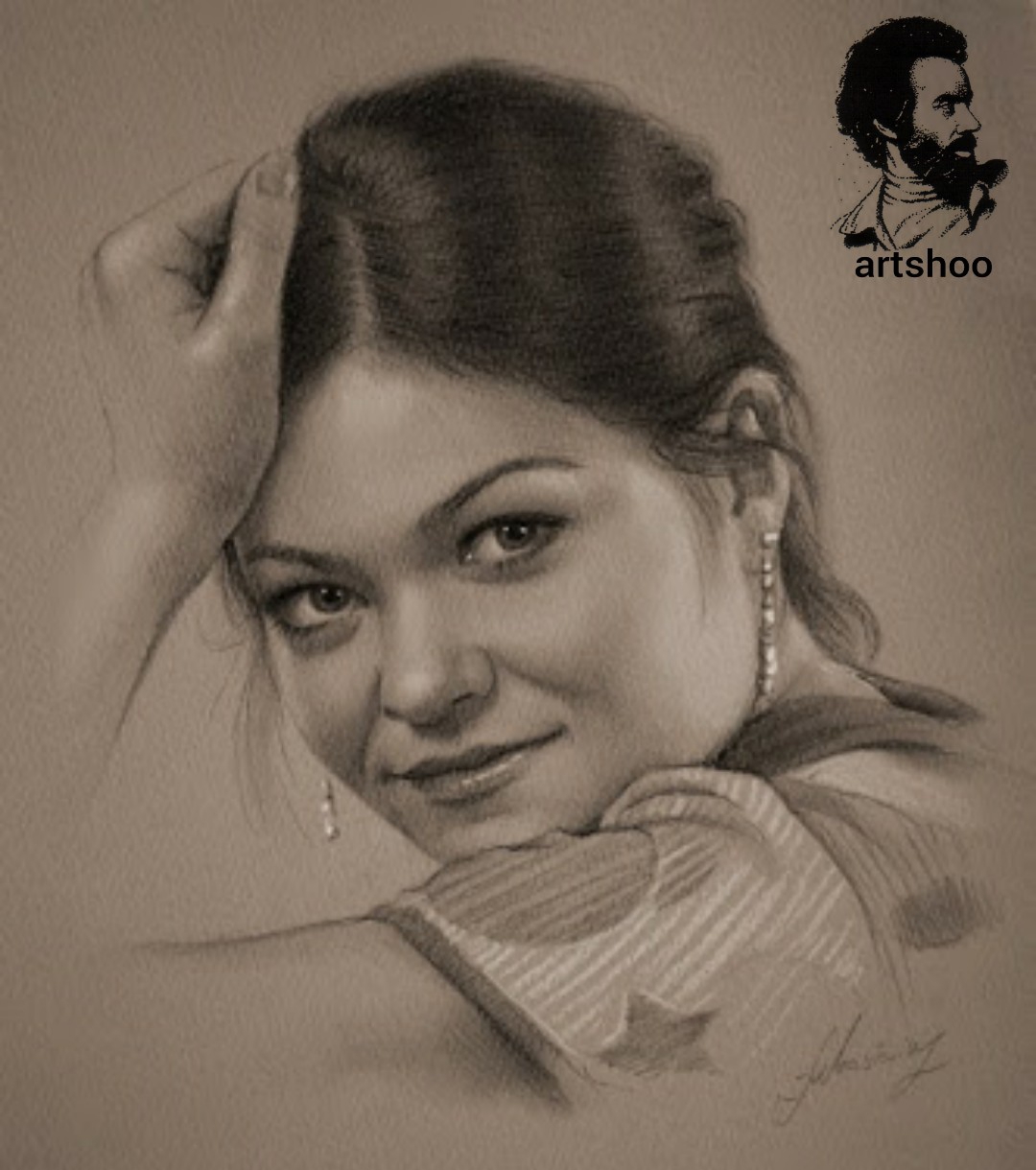 مدل طراحی سیاه قلم آسان