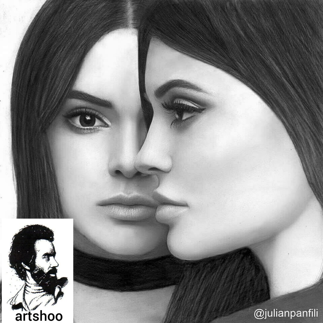 مدل طراحی سیاه قلم آسان