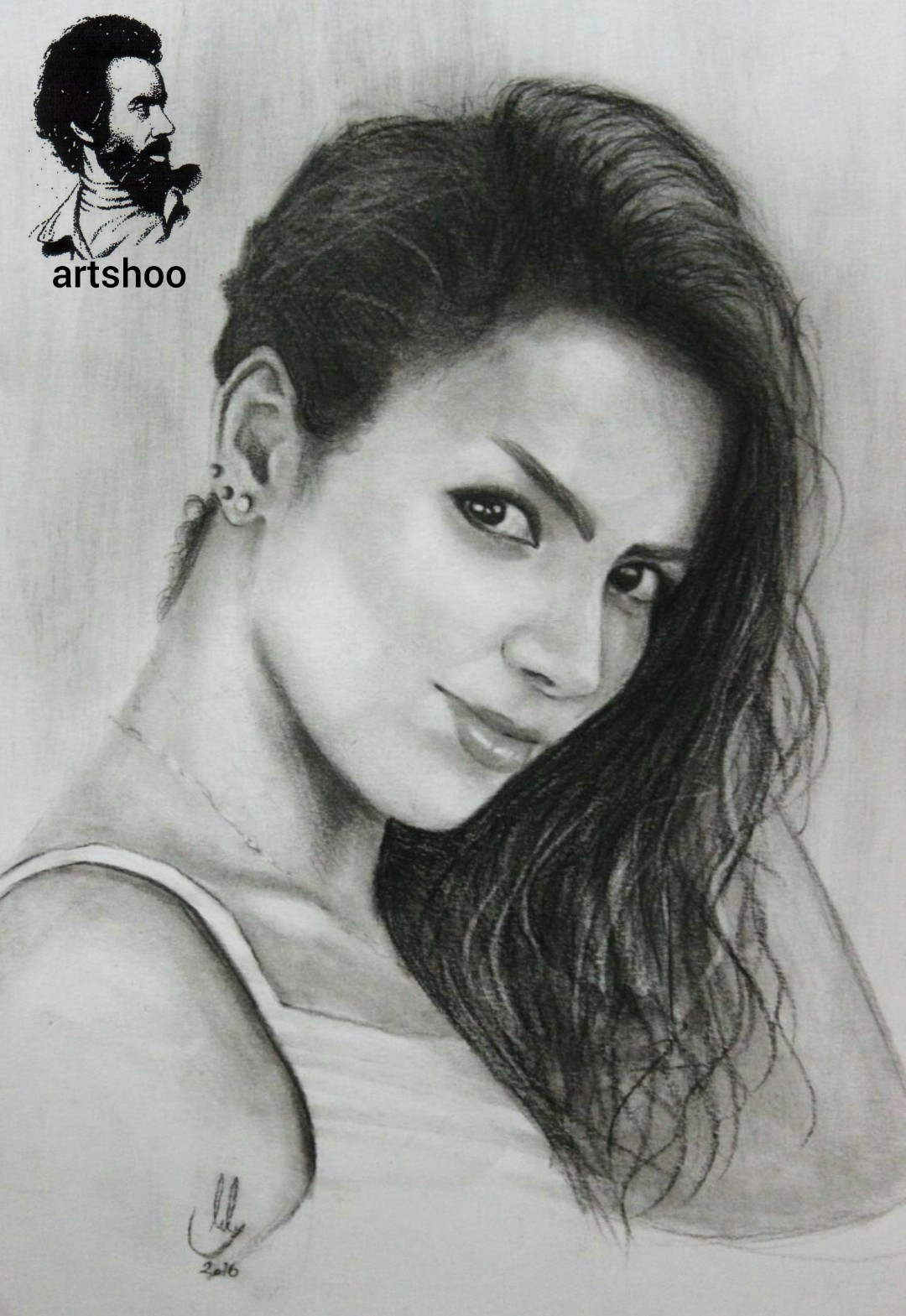 آموزش نقاشی سیاه قلم