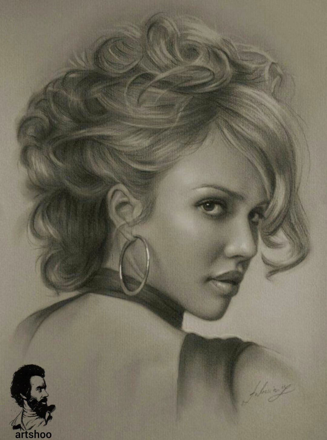 مدل طراحی سیاه قلم آسان