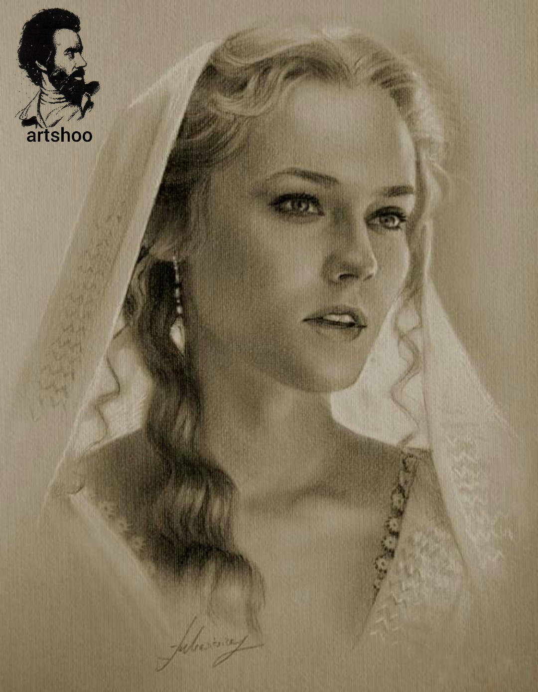 مدل طراحی سیاه قلم آسان