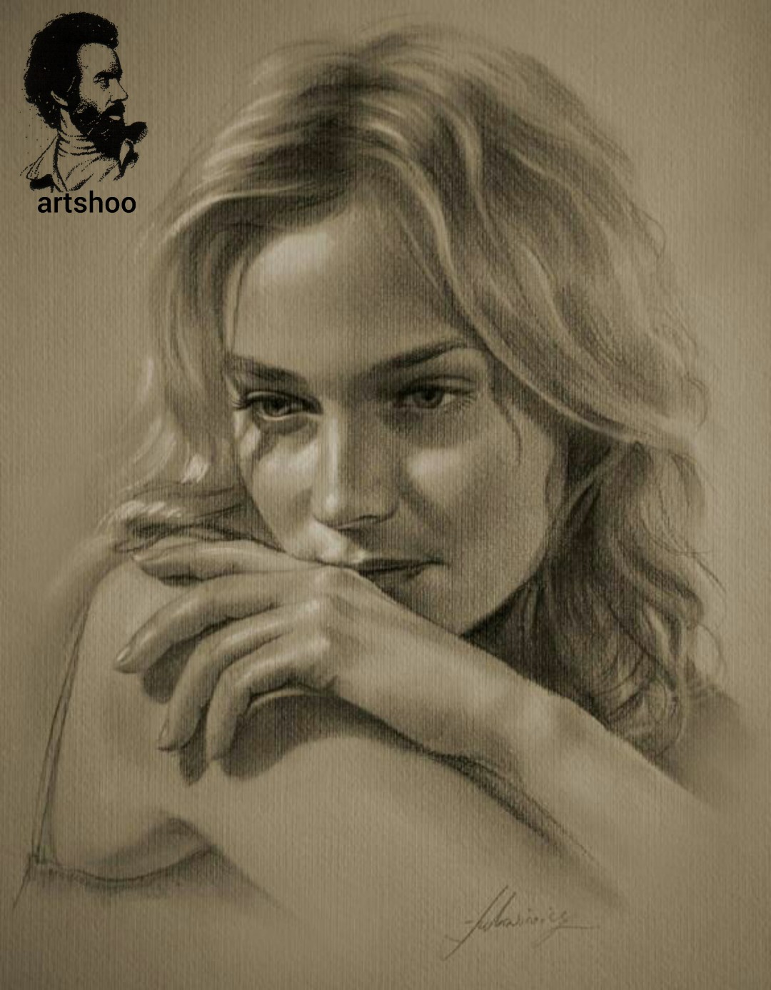 مدل طراحی سیاه قلم آسان