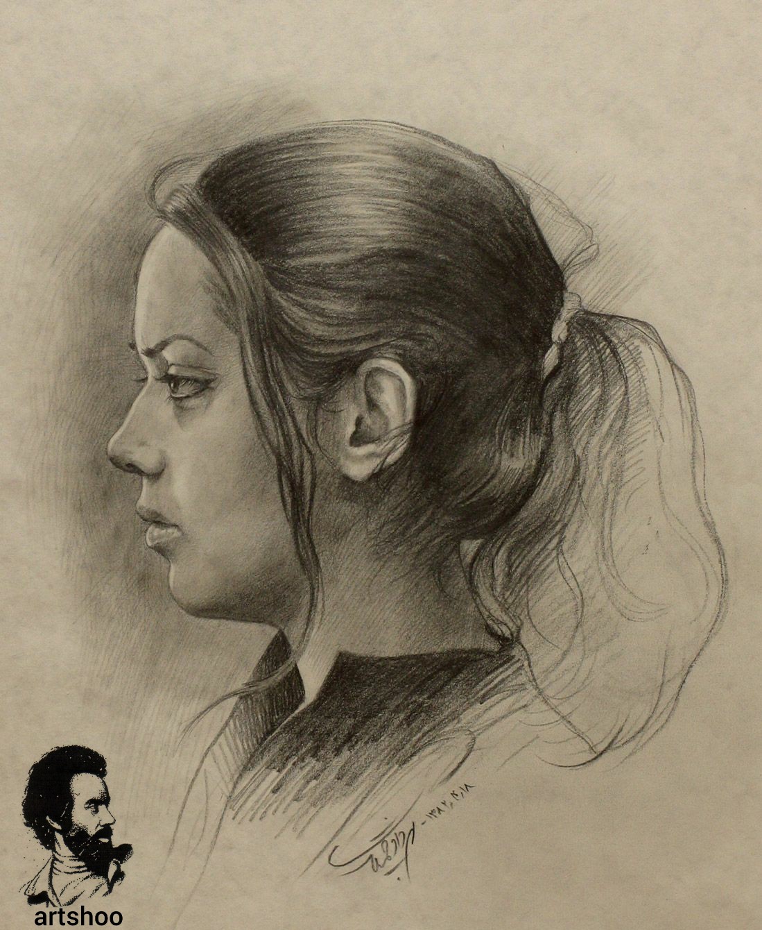 مدل طراحی سیاه قلم آسان