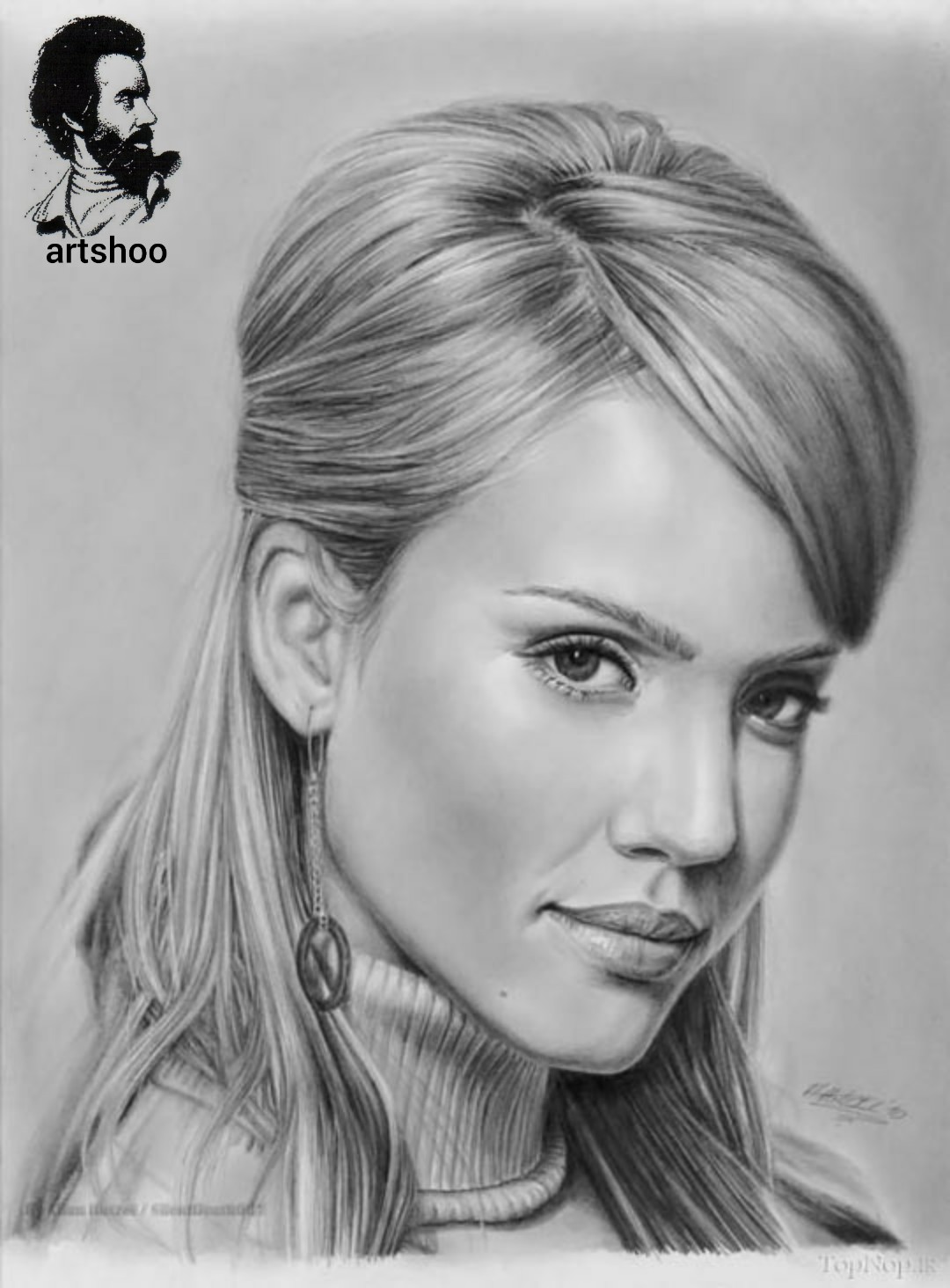 مدل طراحی سیاه قلم آسان