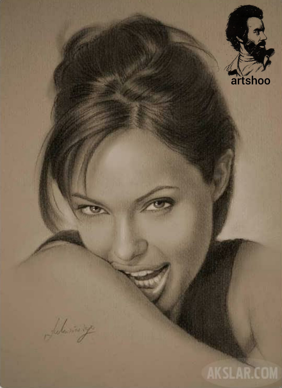 مدل طراحی سیاه قلم آسان