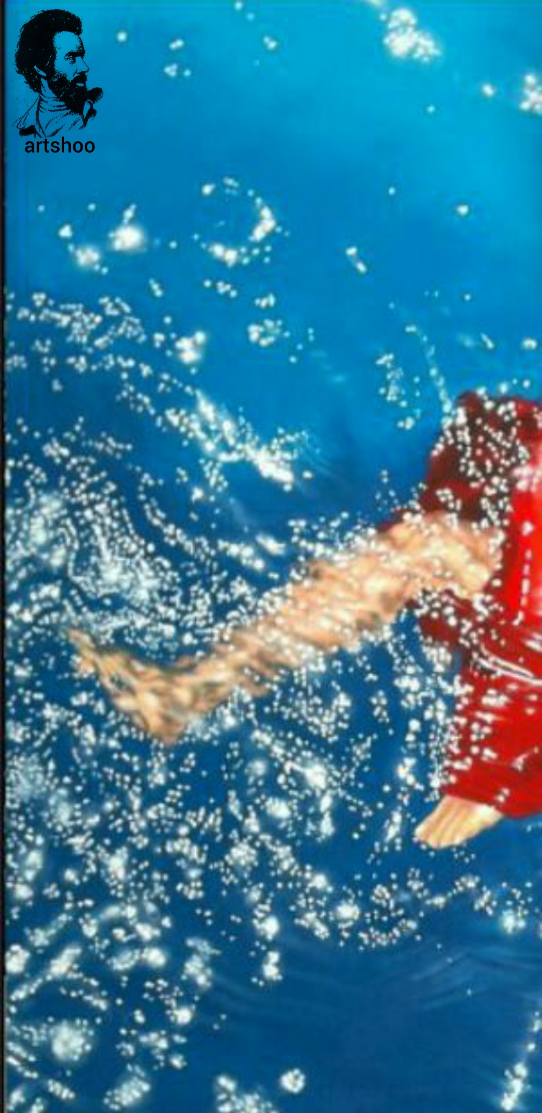 رنگ روغن آب اورژینال