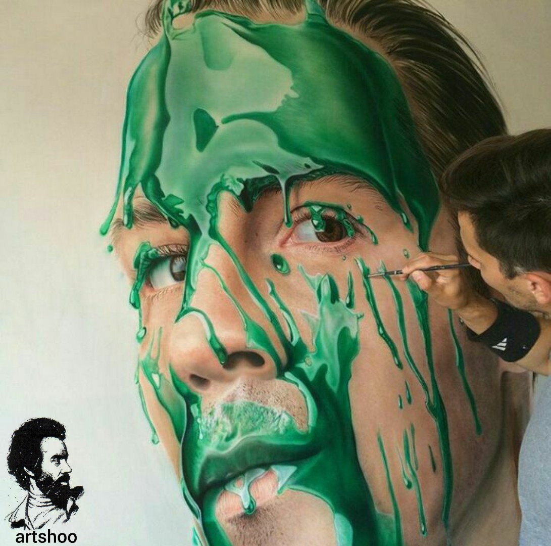 رنگ روغن اورژینال هایپررئال