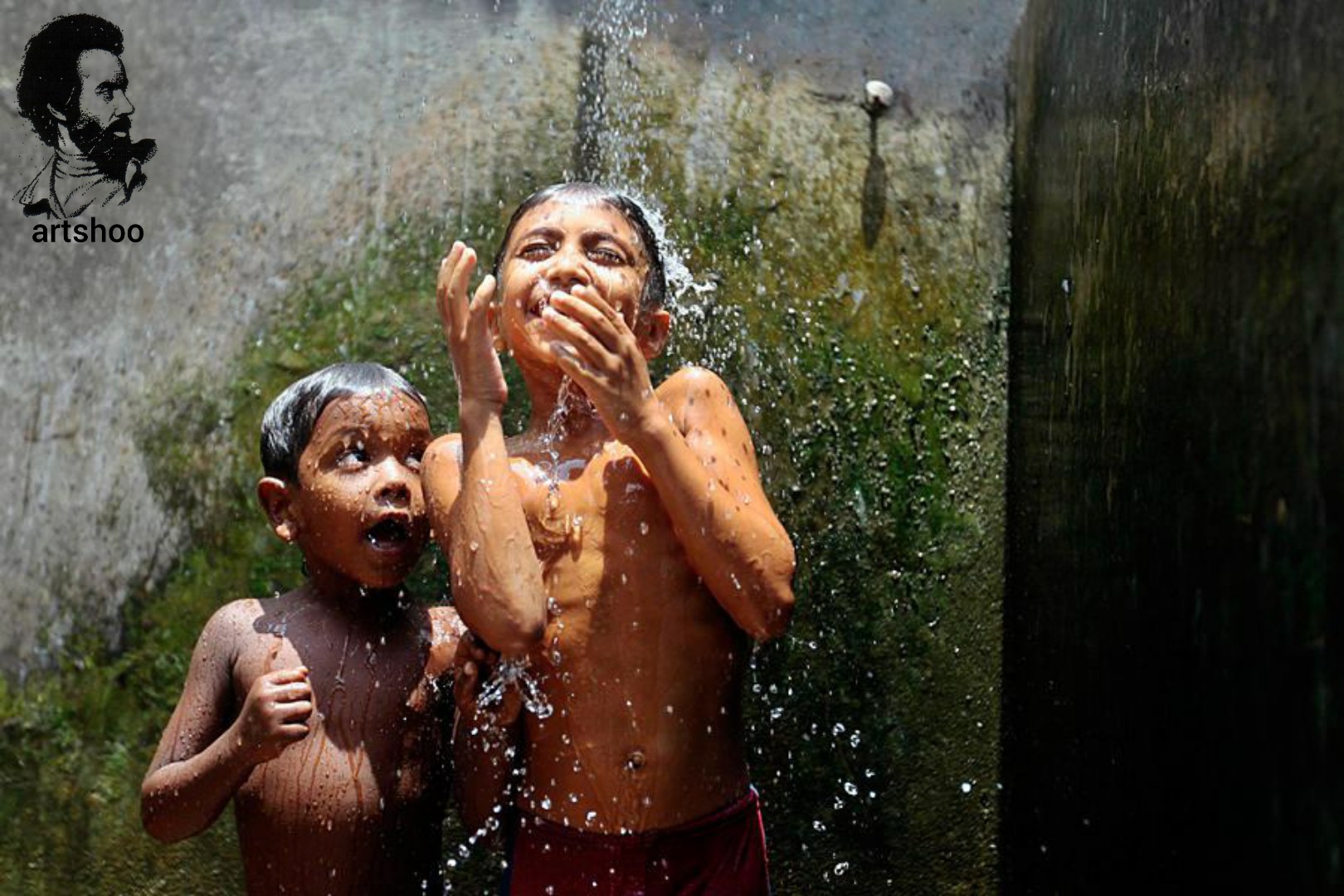 مدل نقاشی رنگ روغن آب