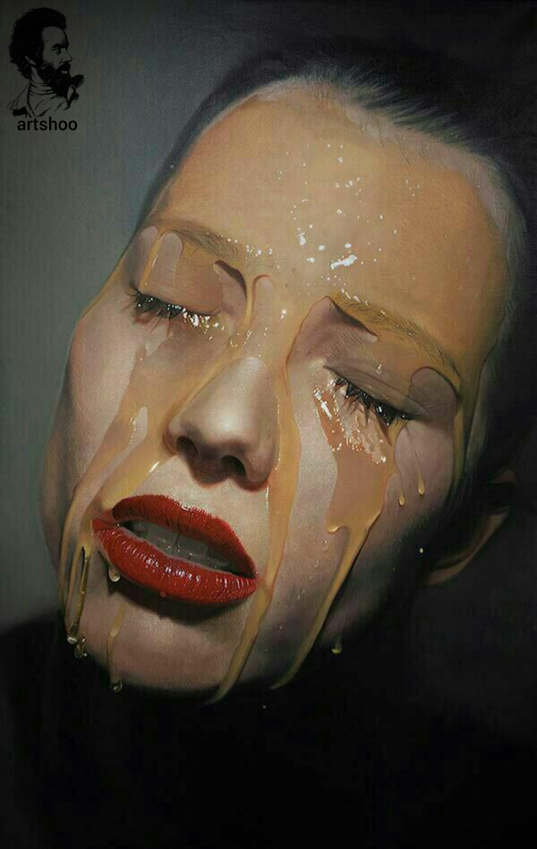 مدل نقاشی رنگ روغن آب