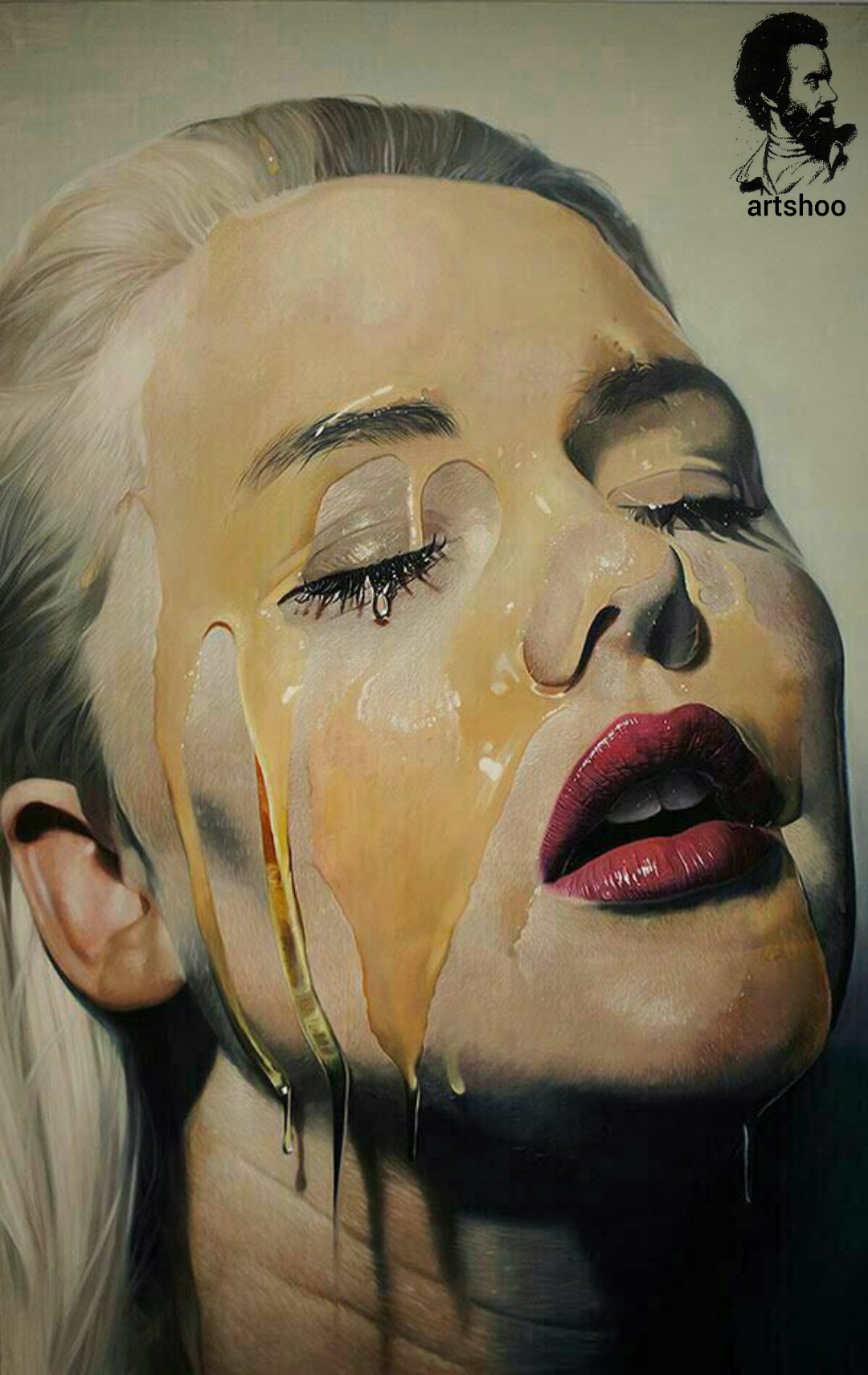 مدل نقاشی رنگ روغن آب