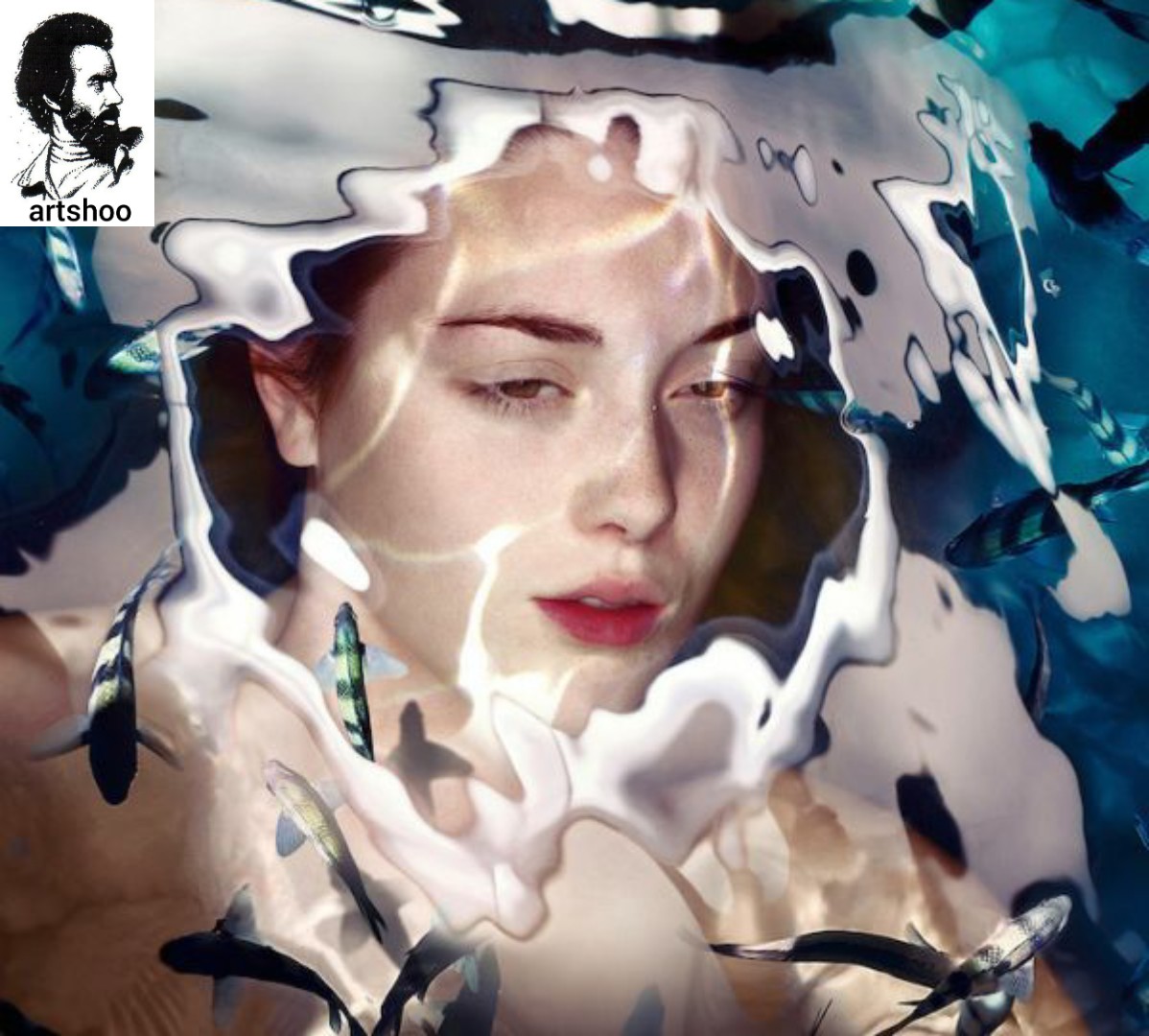 مدل نقاشی رنگ روغن آب