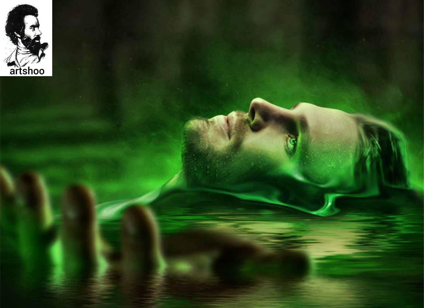 مدل نقاشی رنگ روغن آب