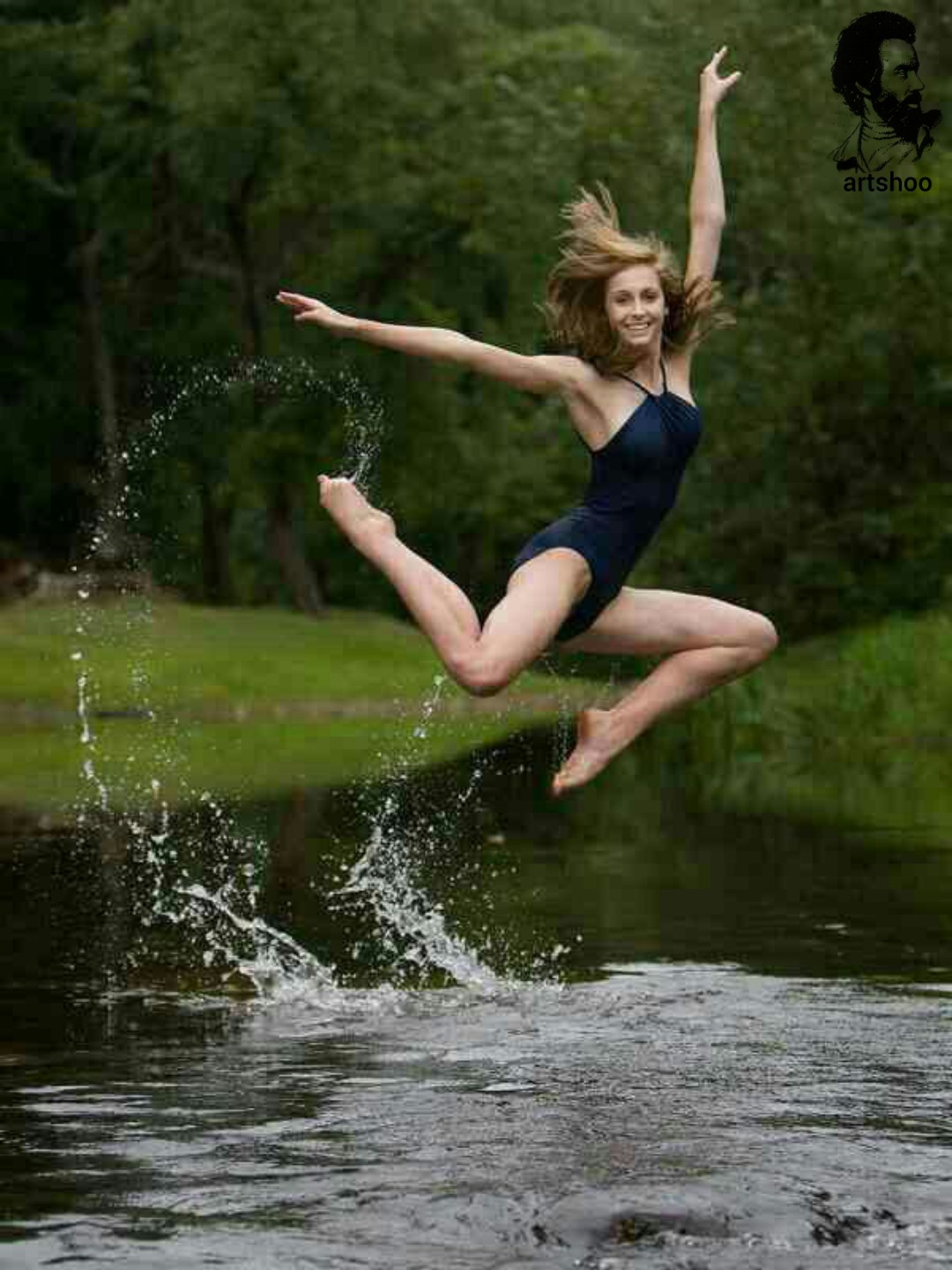 مدل نقاشی رنگ روغن آب