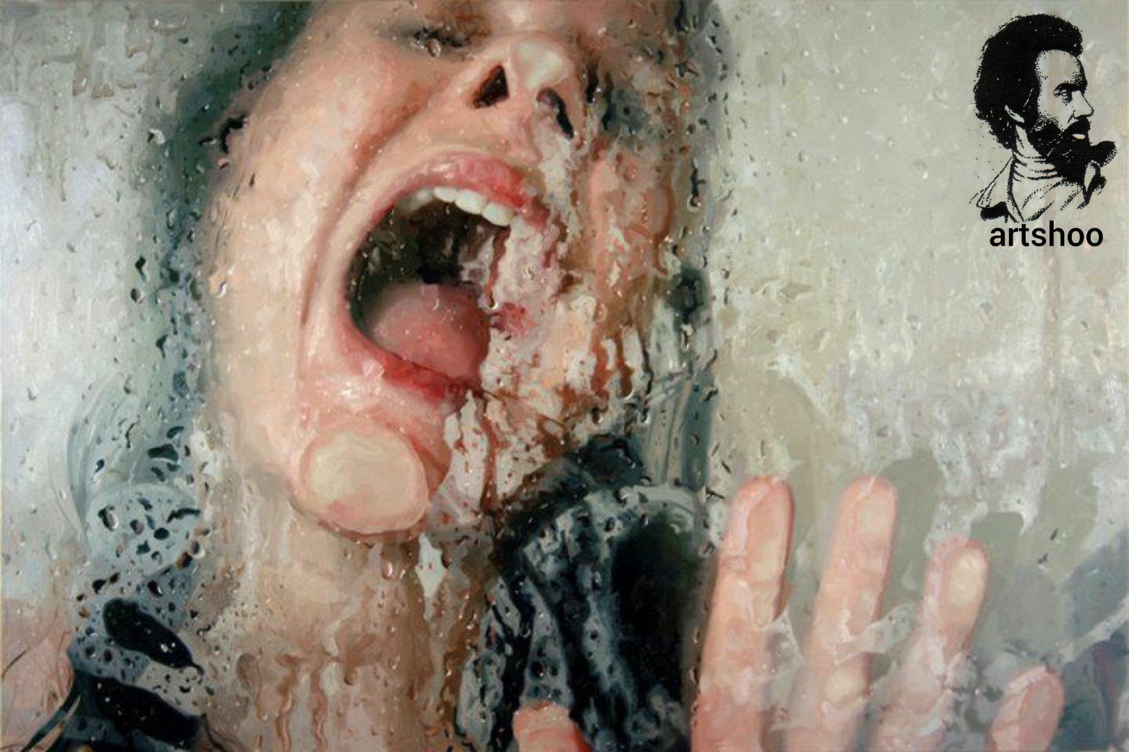 مدل نقاشی رنگ روغن آب