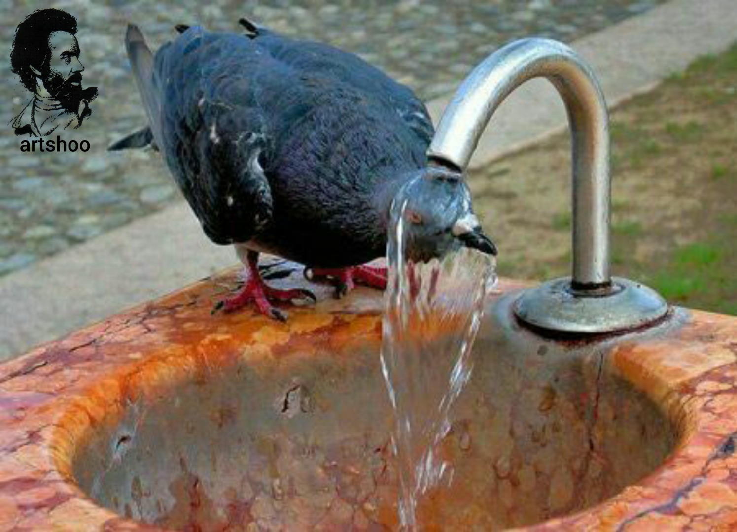 مدل نقاشی رنگ روغن آب