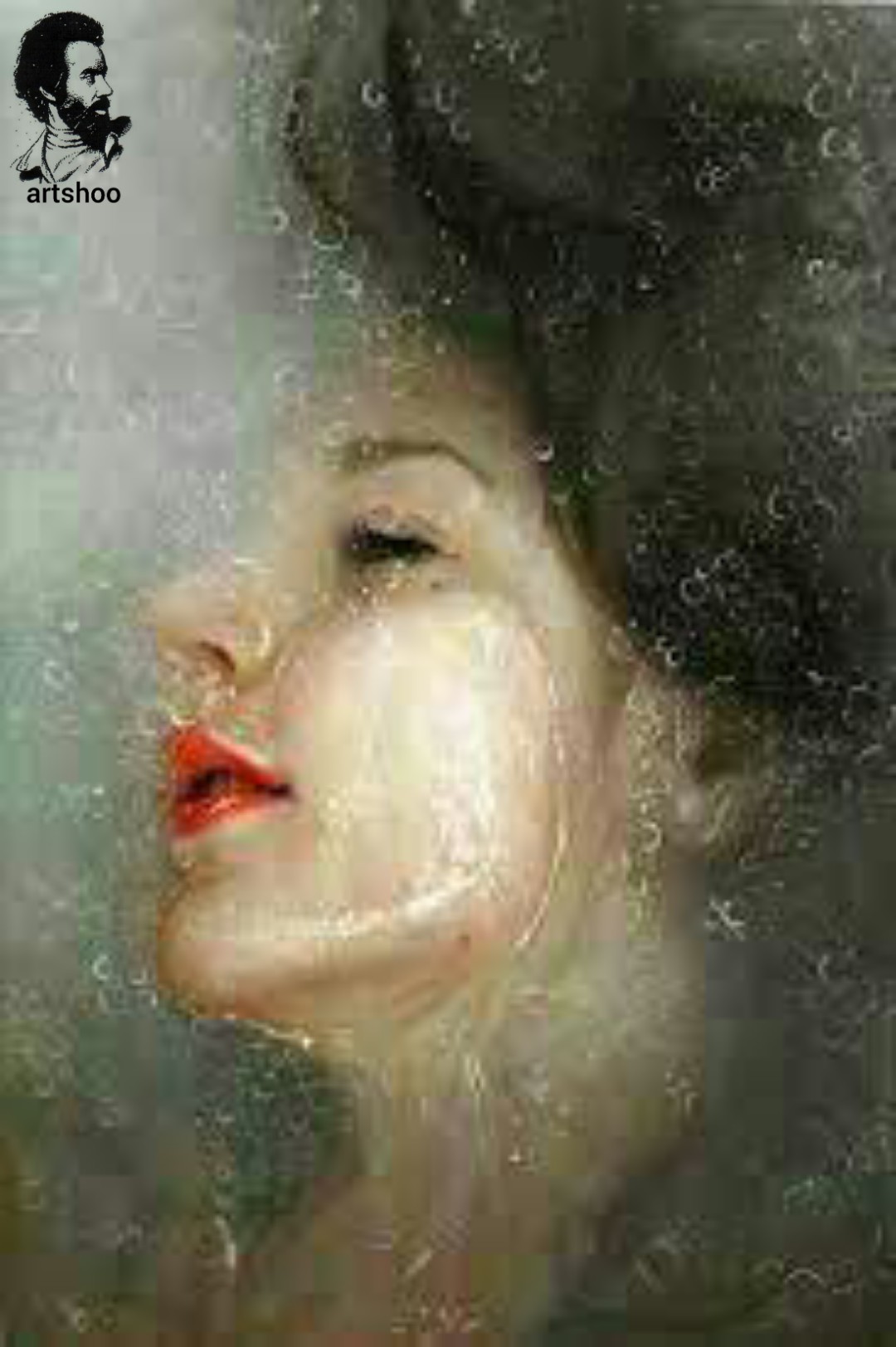 مدل نقاشی رنگ روغن آب