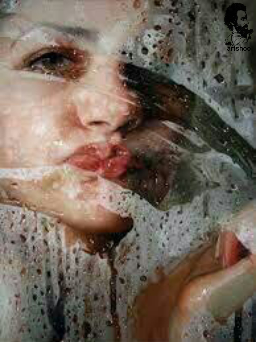 مدل نقاشی رنگ روغن آب