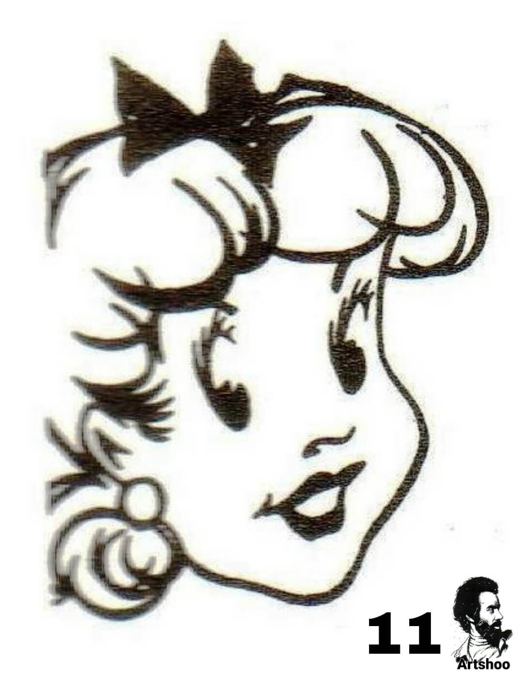 آموزش نقاشی سیاه قلم