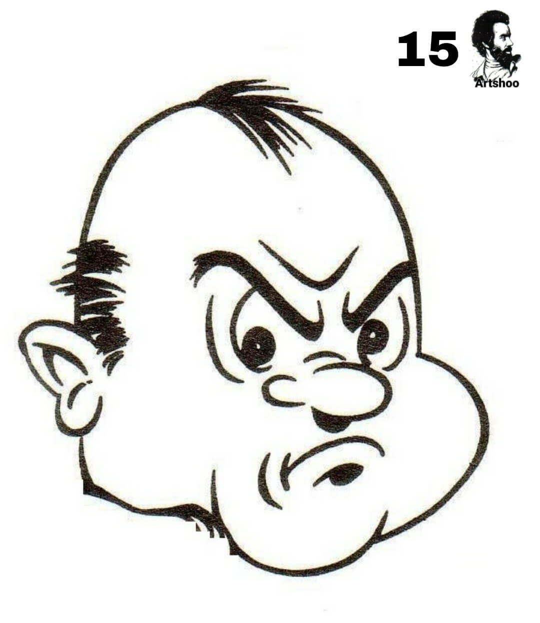 آموزش نقاشی سیاه قلم