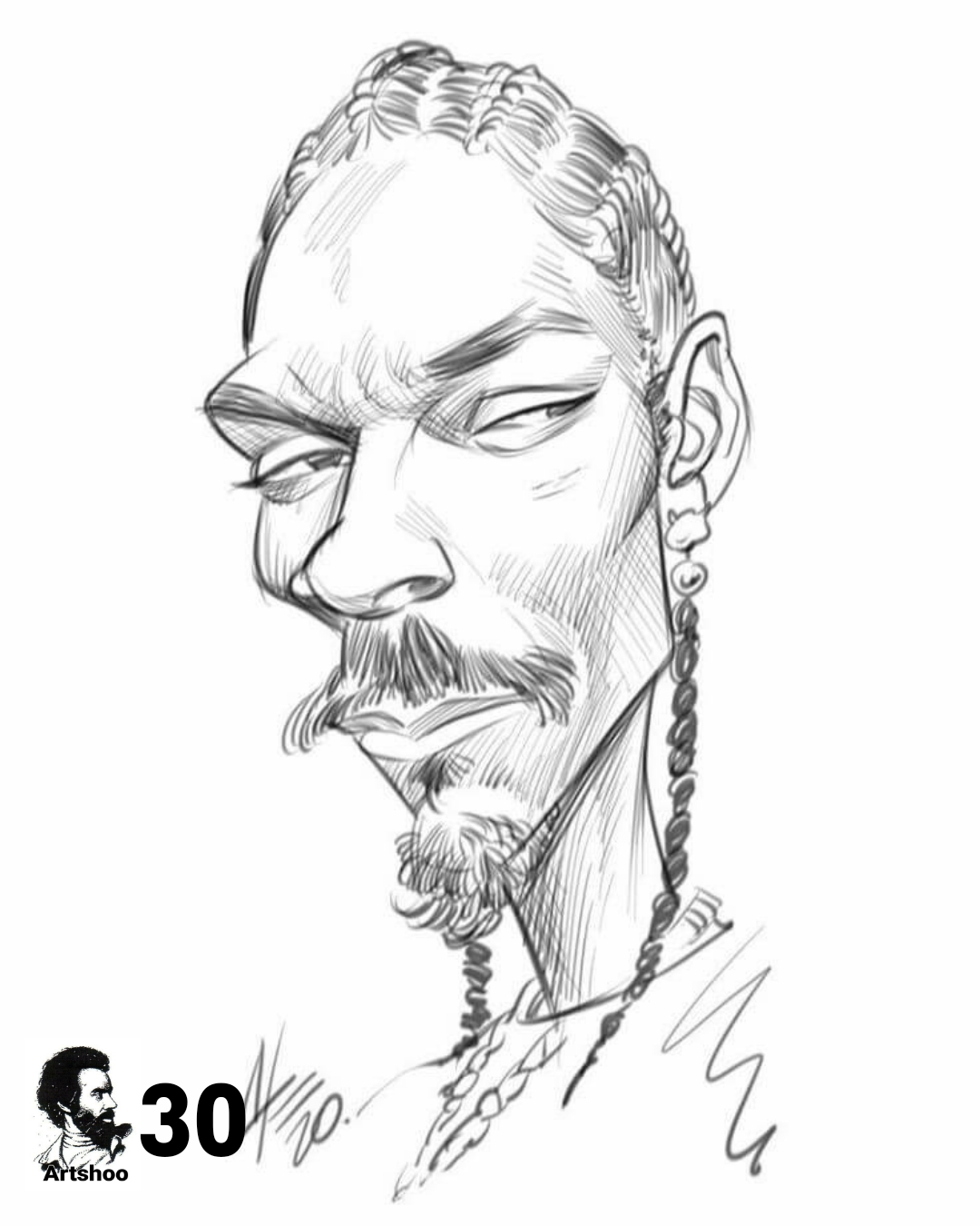 آموزش نقاشی سیاه قلم