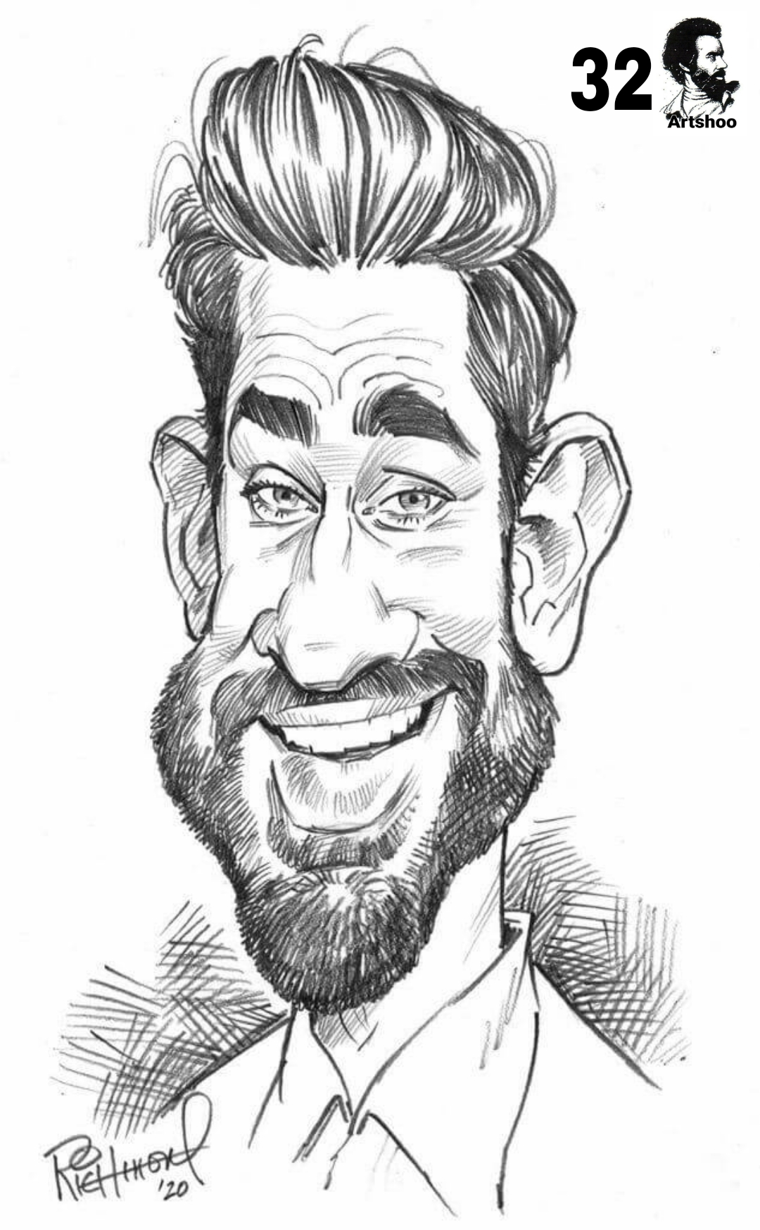 آموزش نقاشی سیاه قلم