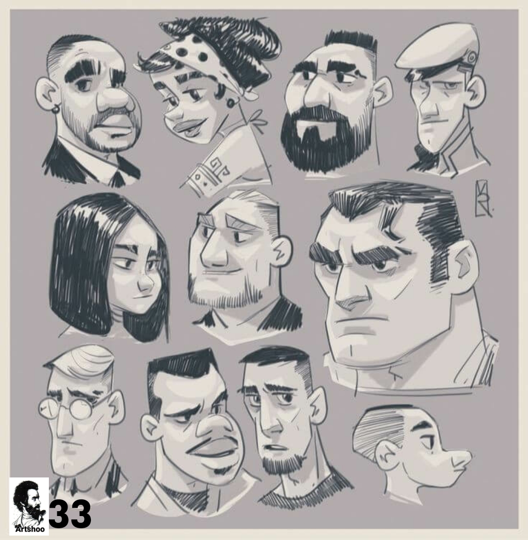 آموزش نقاشی سیاه قلم