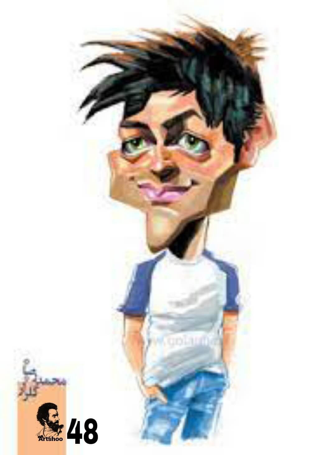 آموزش نقاشی سیاه قلم