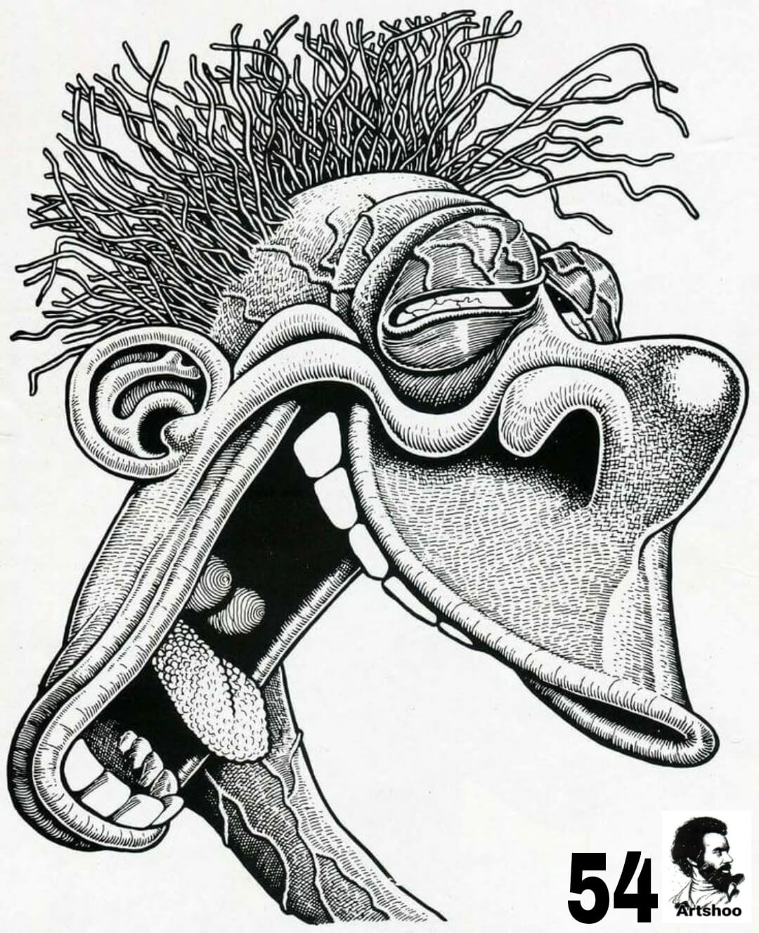 آموزش نقاشی سیاه قلم