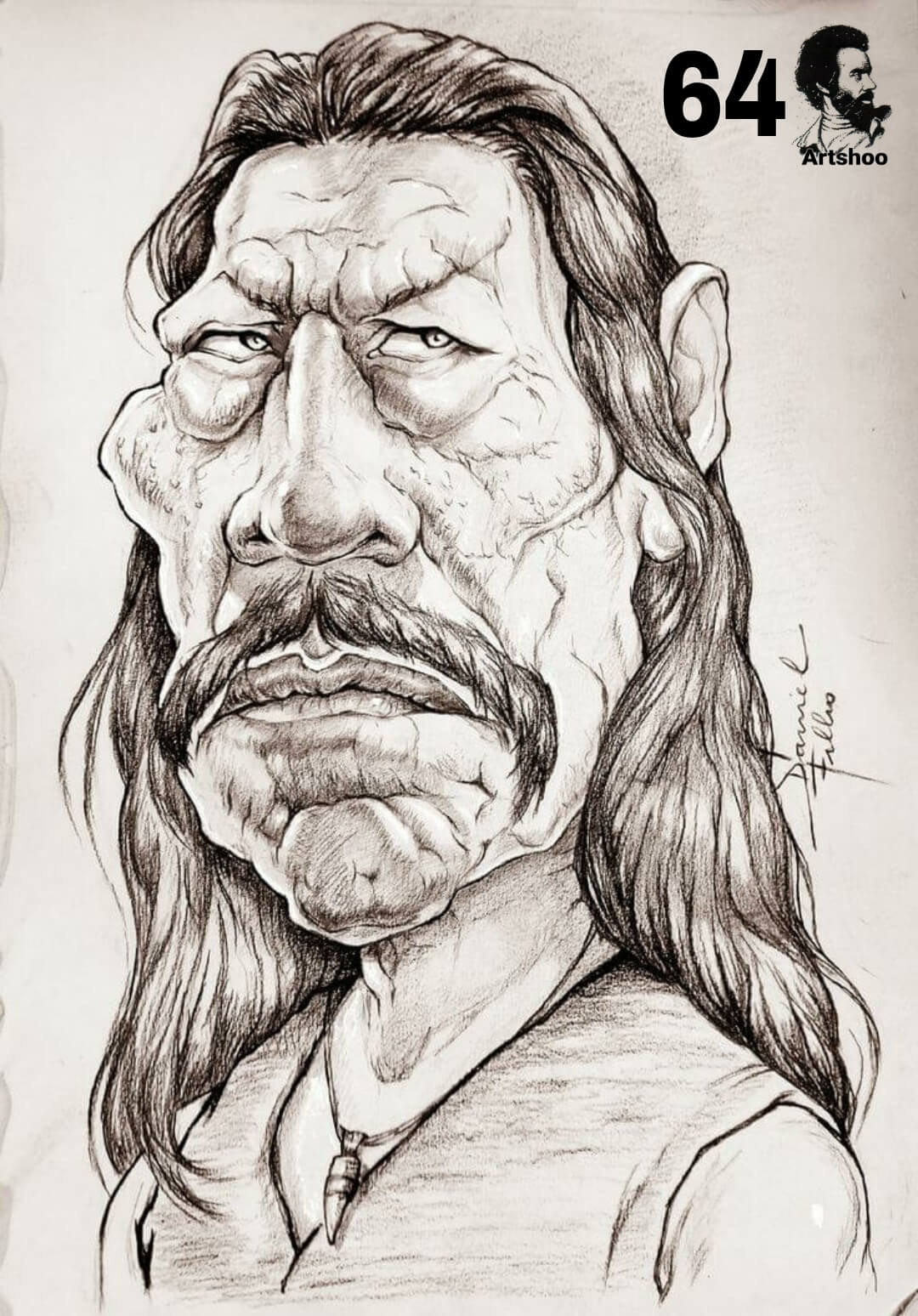 آموزش نقاشی سیاه قلم