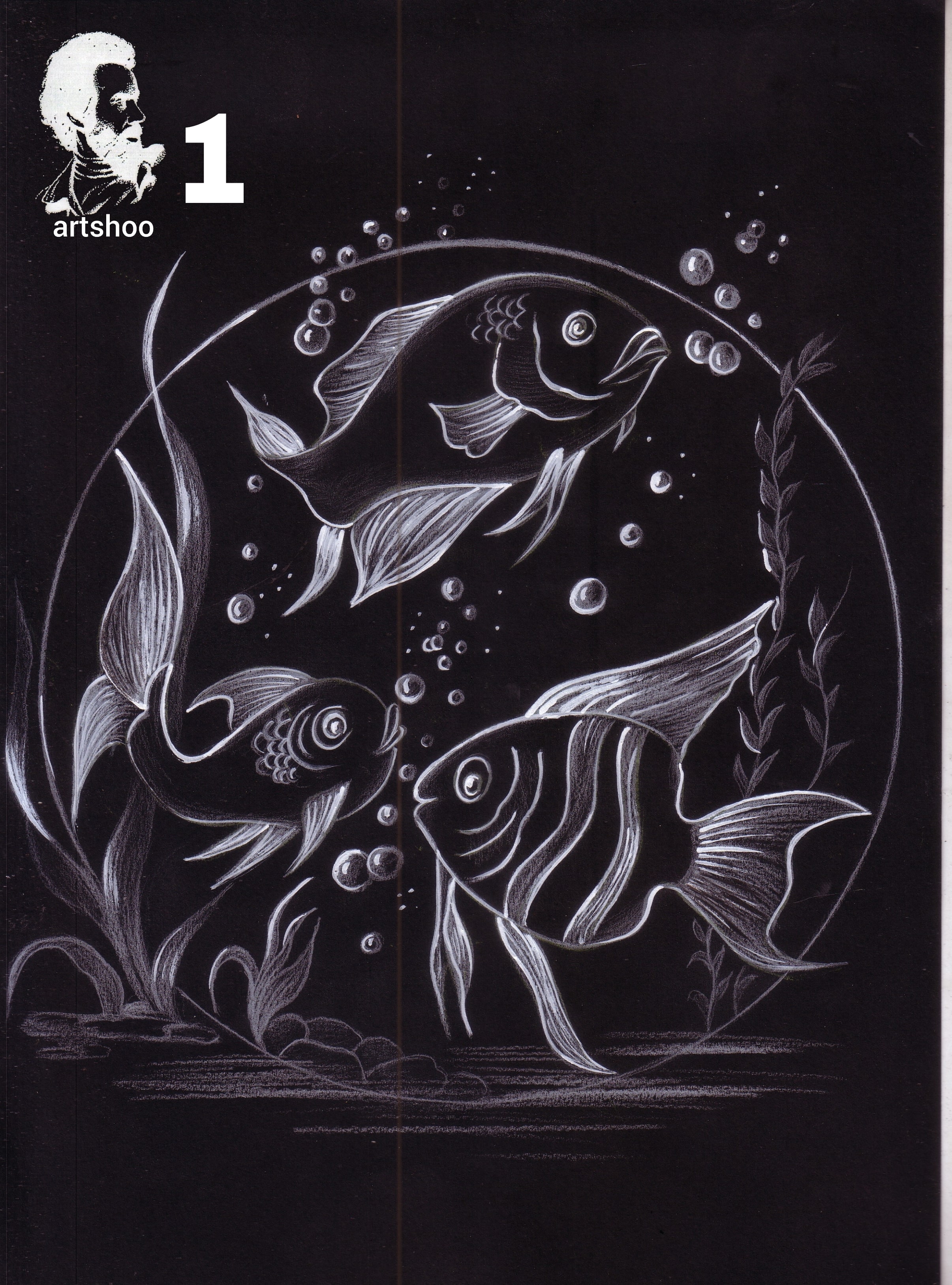 آموزش نقاشی سیاه قلم