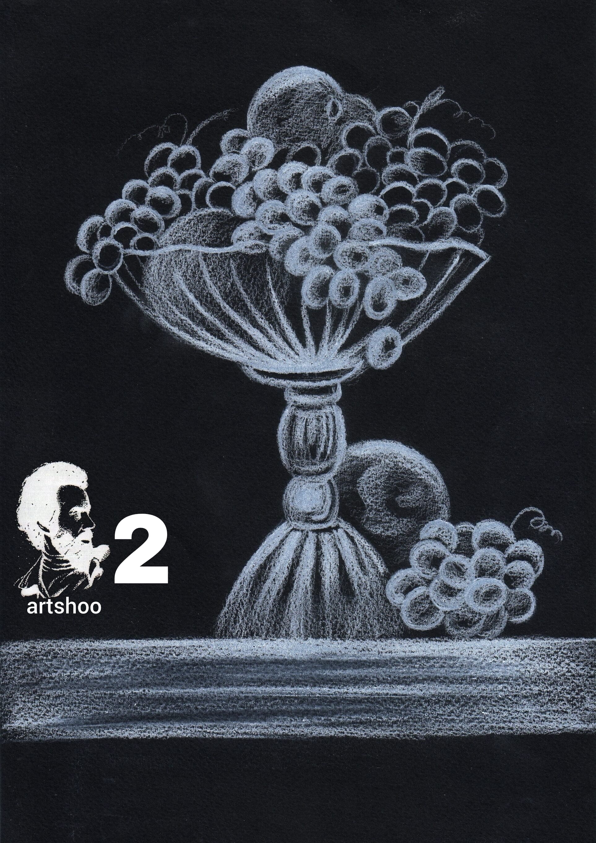 آموزش نقاشی سیاه قلم