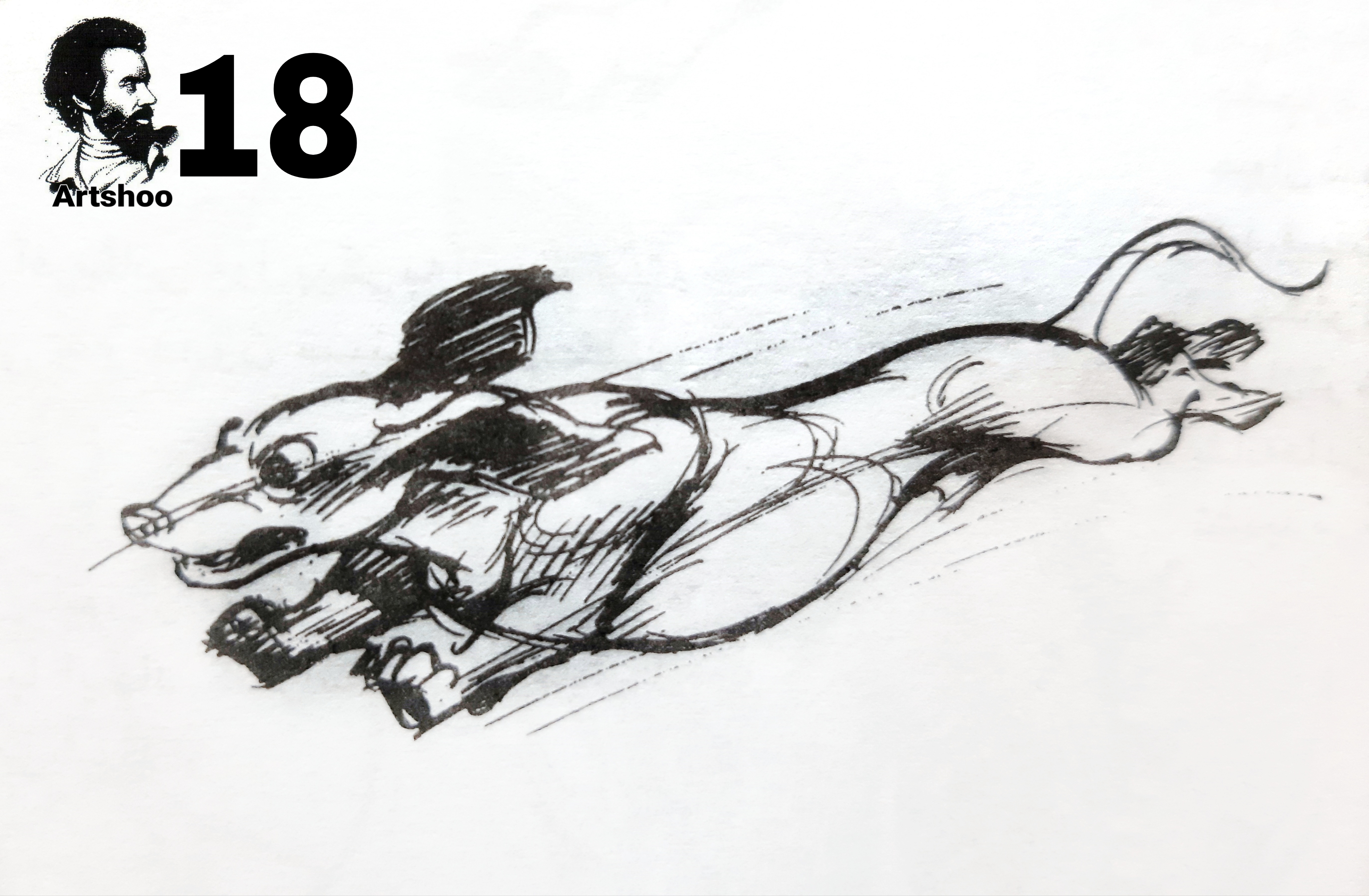 آموزش نقاشی سیاه قلم شهرری