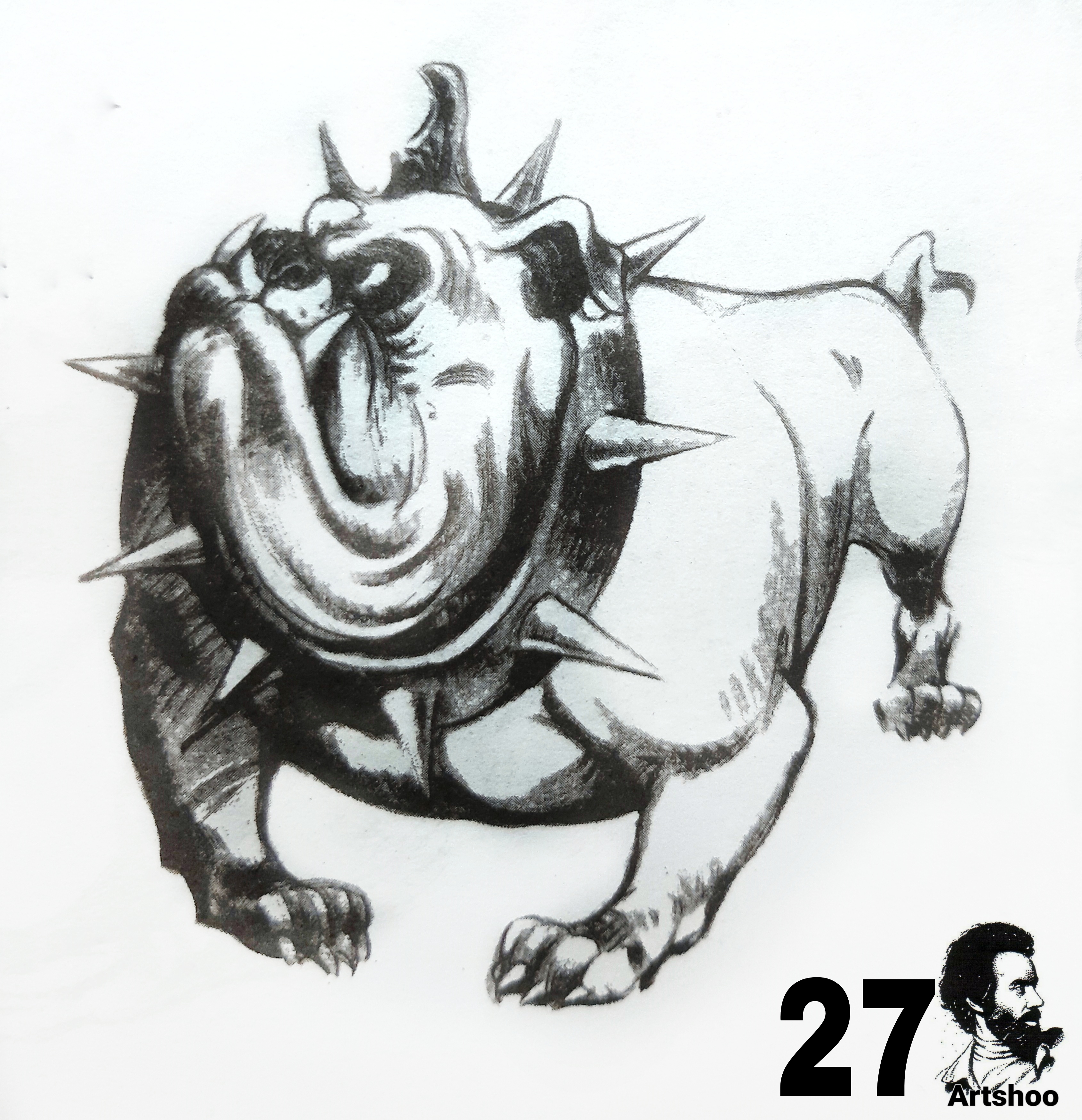 آموزش نقاشی سیاه قلم شهرری