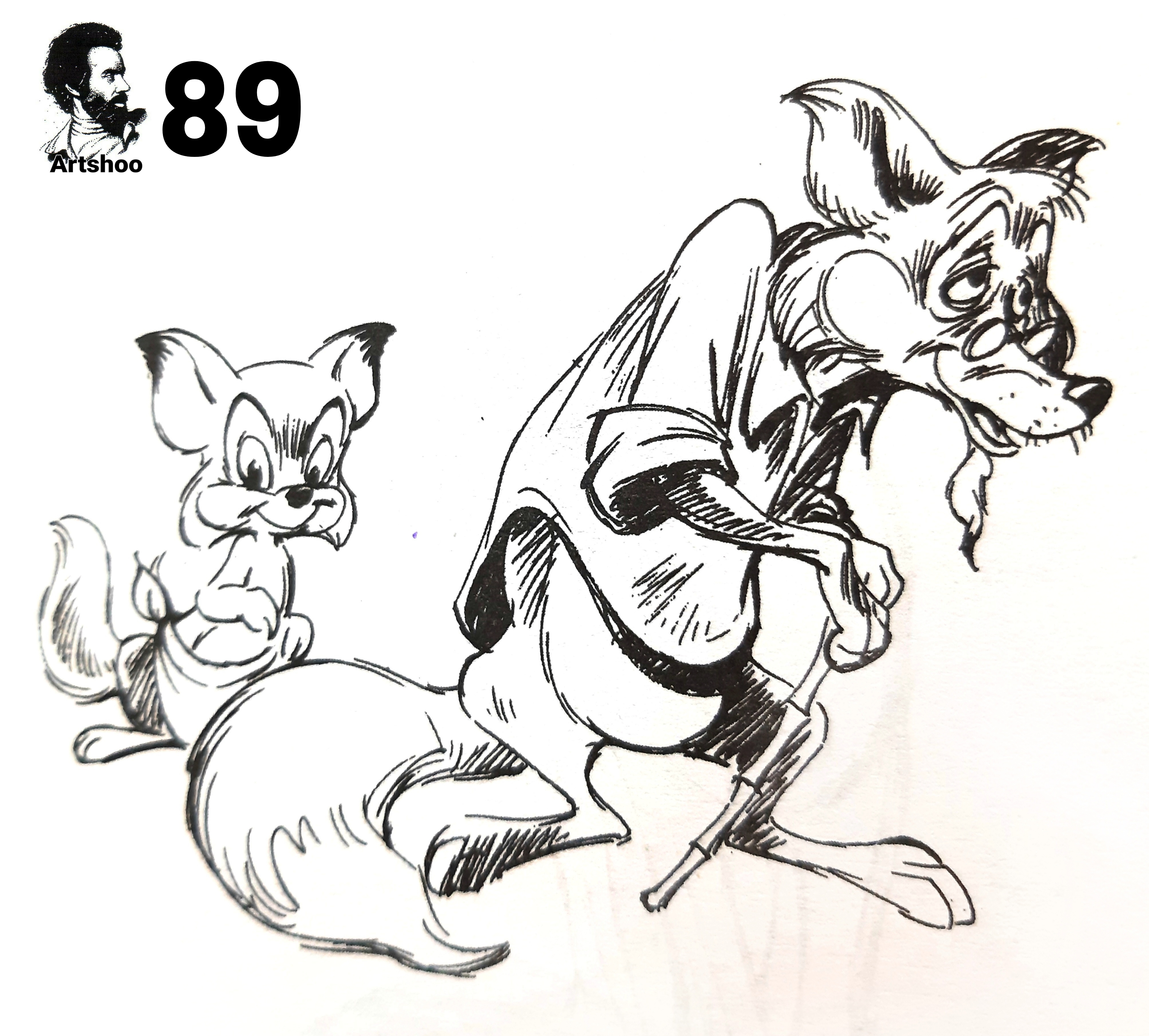 آموزش نقاشی سیاه قلم شهرری