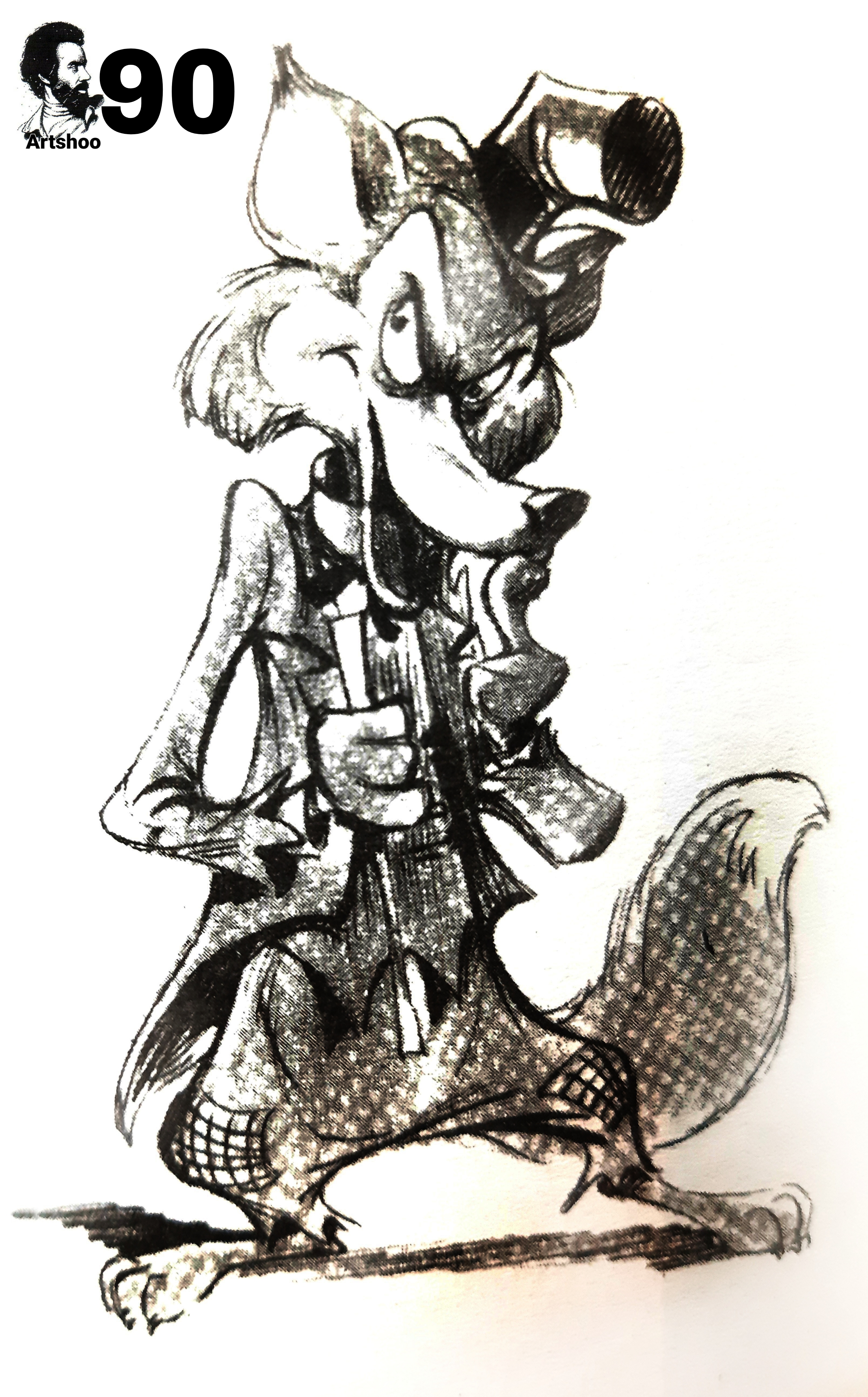 آموزش نقاشی سیاه قلم شهرری