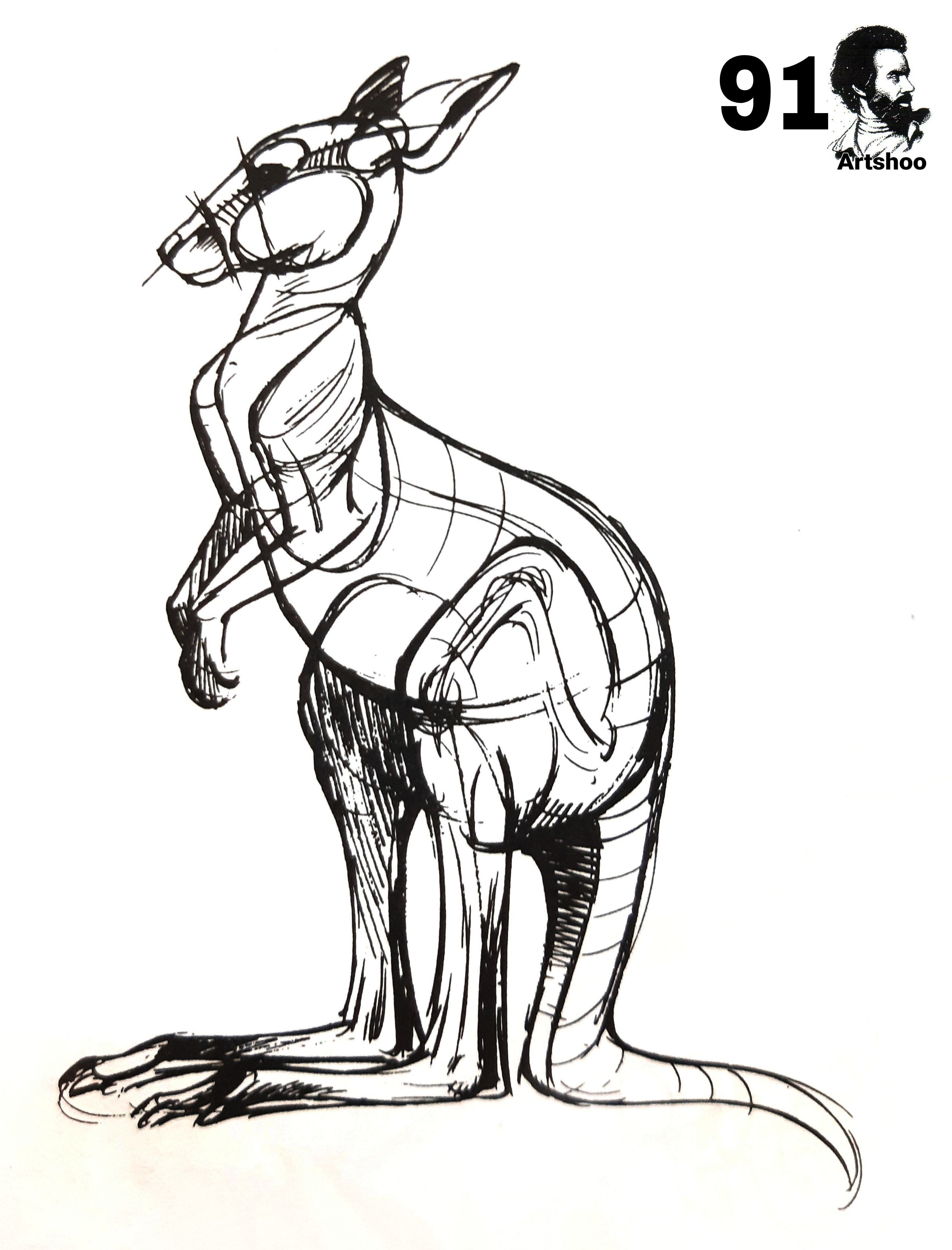 آموزش نقاشی سیاه قلم شهرری