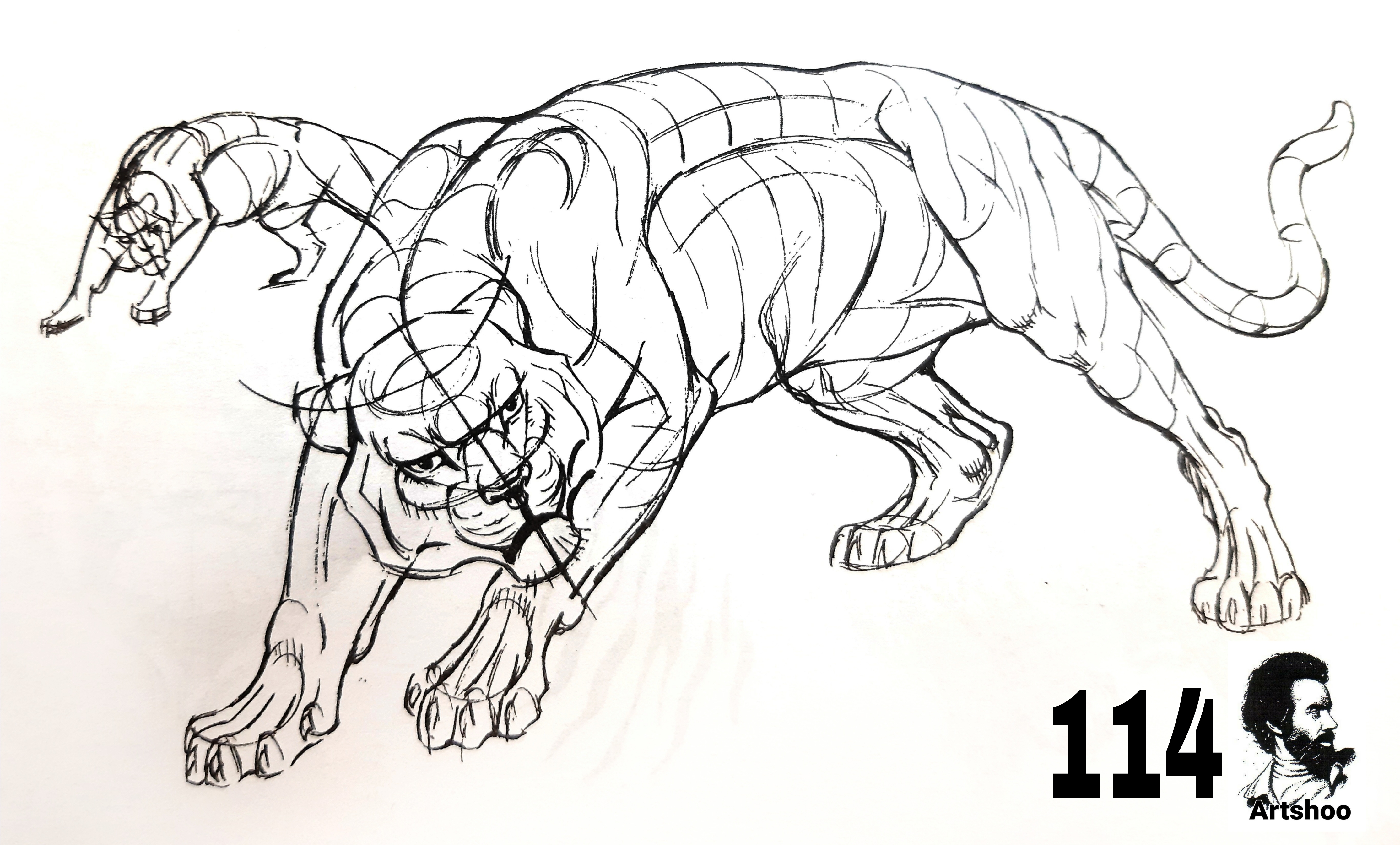آموزش نقاشی سیاه قلم شهرری
