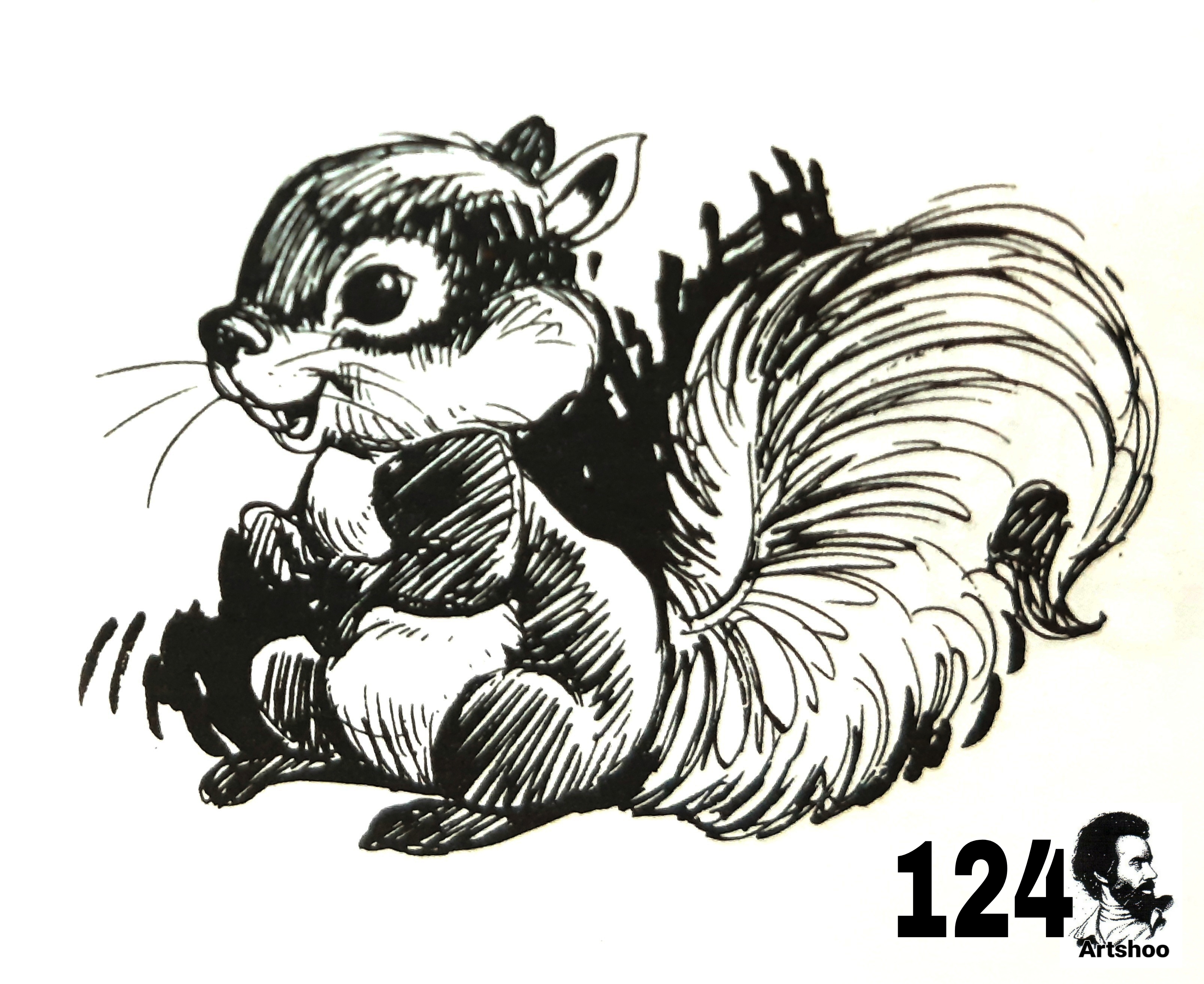 آموزش نقاشی سیاه قلم شهرری