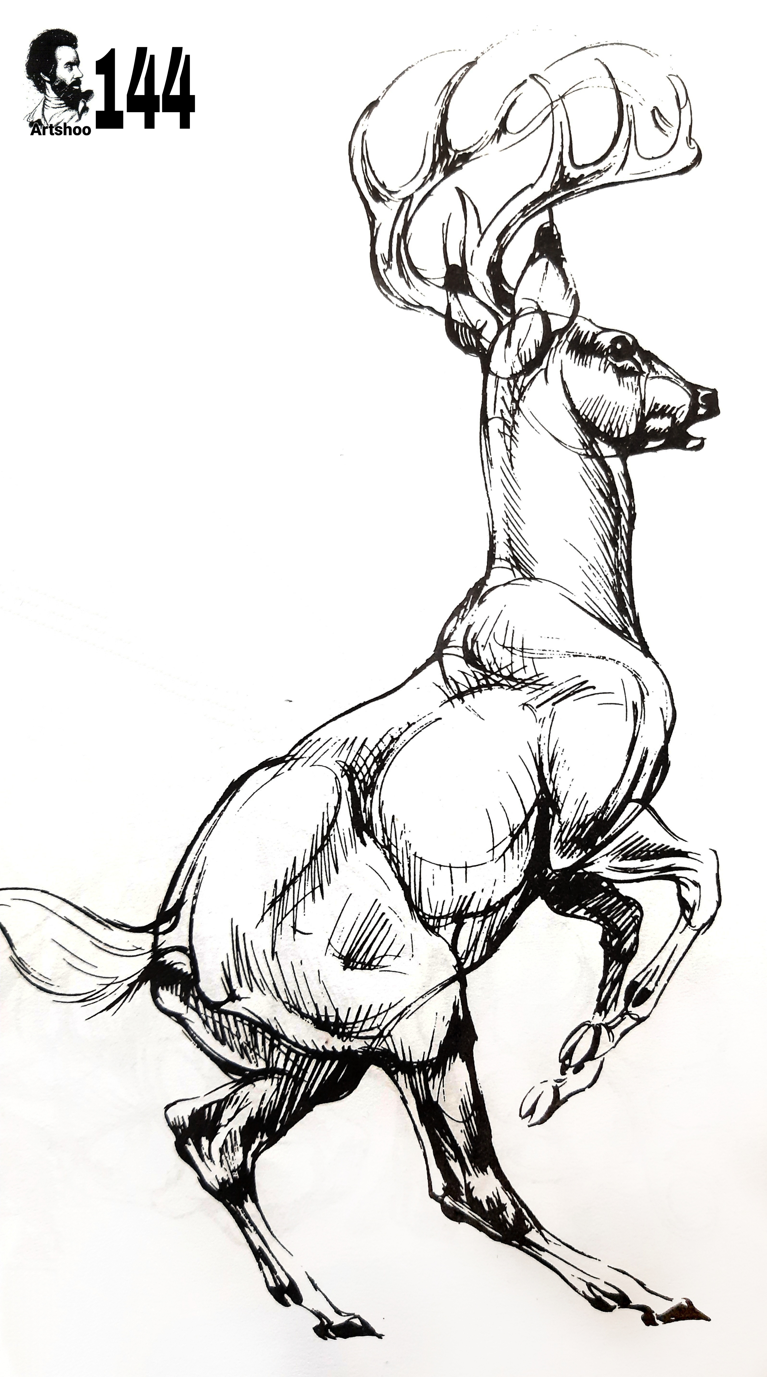 آموزش نقاشی سیاه قلم شهرری