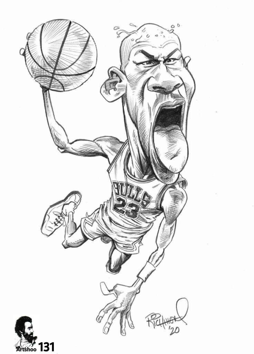 آموزش نقاشی طراحی سیاه قلم شهرری