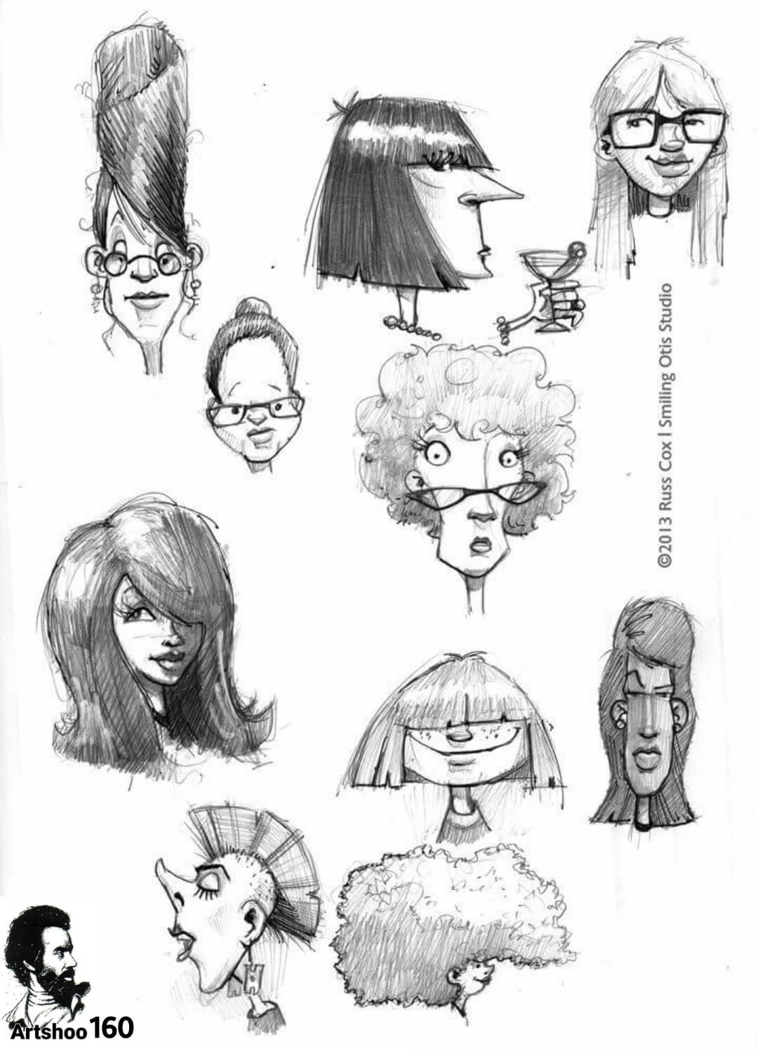 آموزش نقاشی طراحی سیاه قلم شهرری