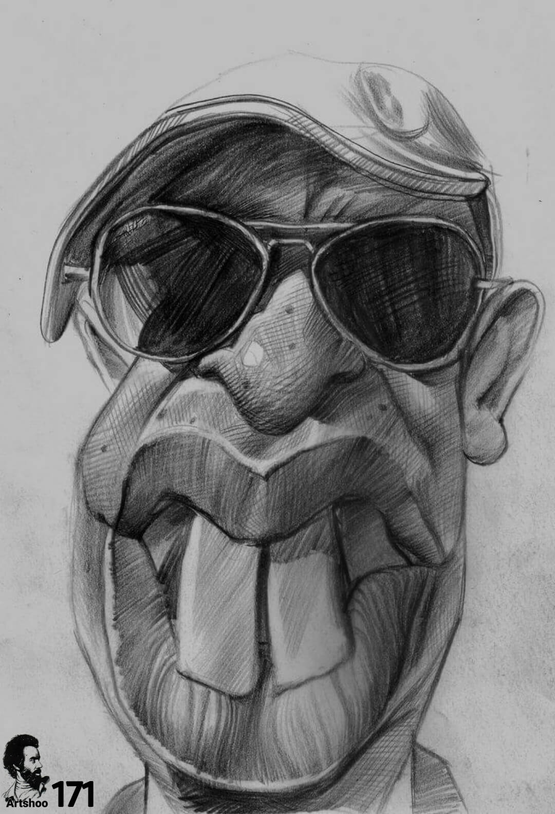 آموزش نقاشی طراحی سیاه قلم شهرری