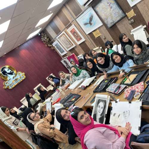 آموزش نقاشی نوجوان